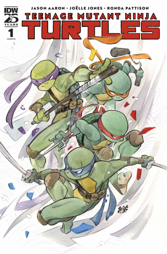 Teenage Mutant Ninja Turtles #1 1:00 Peach Momoko (Pre-Sale 7/24)