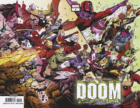 Doom #1 2nd Printing Sanford Greene Wraparound (Pre-Sale 7/10)