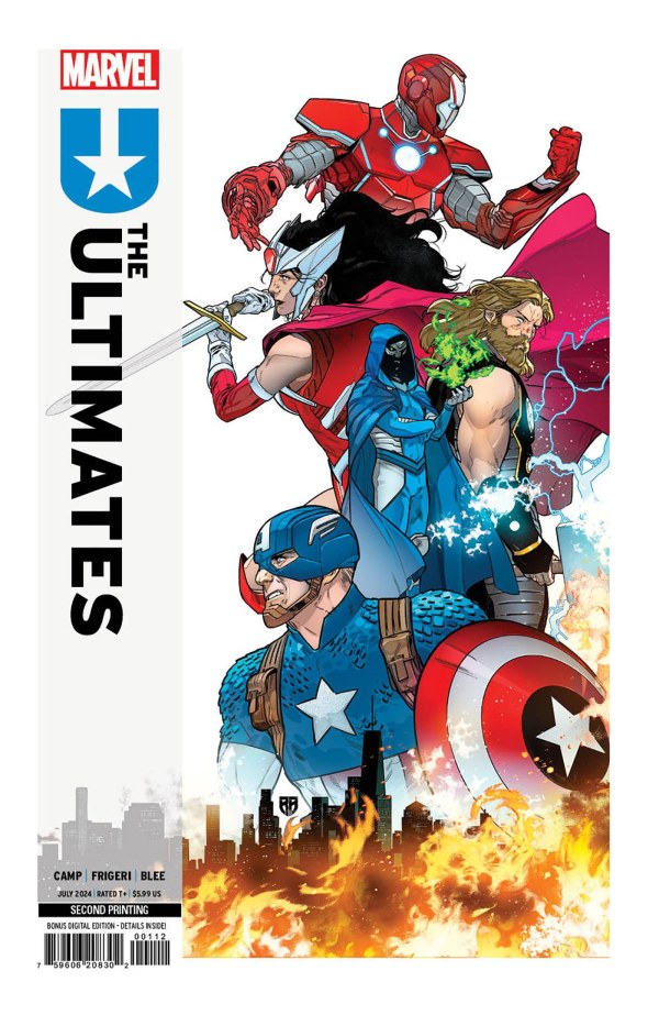 The Ultimates #1 2nd Printing R. B. Silva